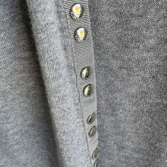 Elie Tahari Snap Button Up Long Sleeve Cardigan Sweater Women's Size M. - Picture 7 of 8